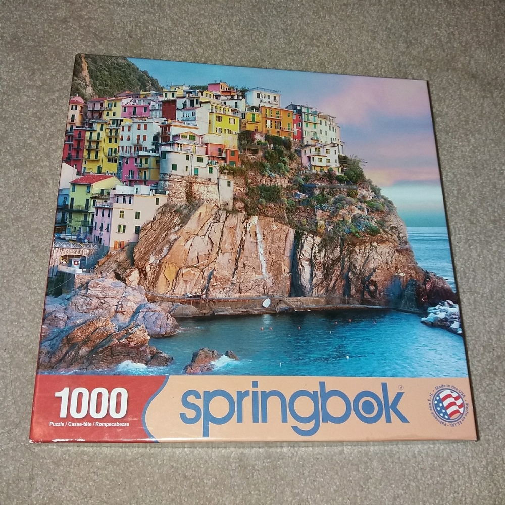 Springbok Puzzle 1000 Cliff Hangers 24×30" Used